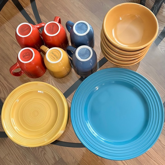 Dining Colorful Dinnerware Set Poshmark